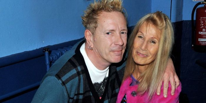 John Lydon and Nora Forster