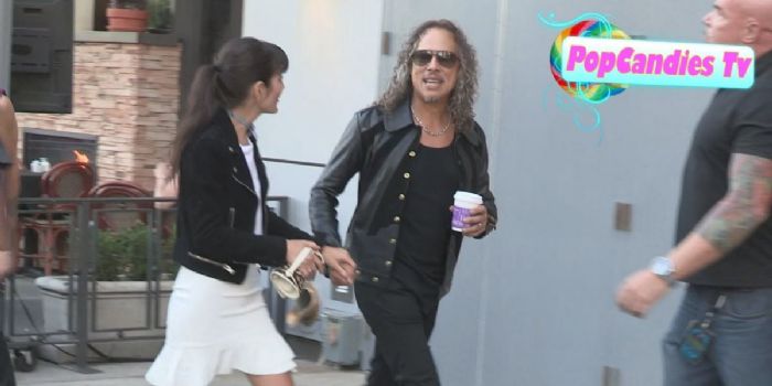 Kirk Hammett and Lani Hammett