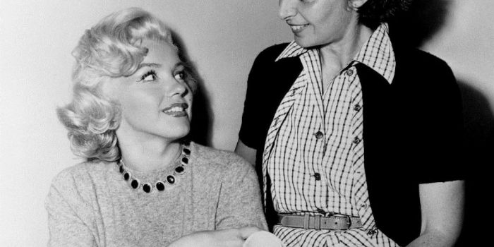 Marilyn Monroe and Natasha Lytess