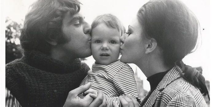 Joan Collins and Anthony Newley