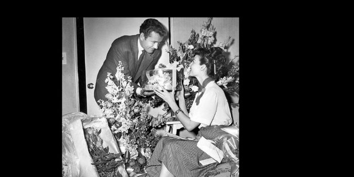 Ava Gardner and Robert Walker