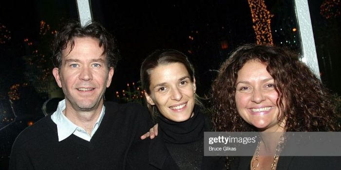 Timothy Hutton and Aurore Giscard d'Estaing