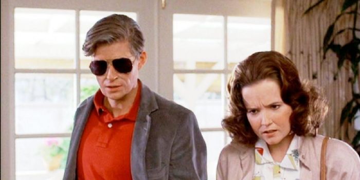 Crispin Glover and Lea Thompson