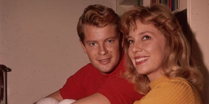 Troy Donahue and Sally Todd