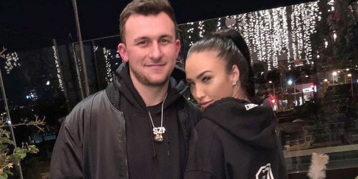 Johnny Manziel and Bre Tiesi