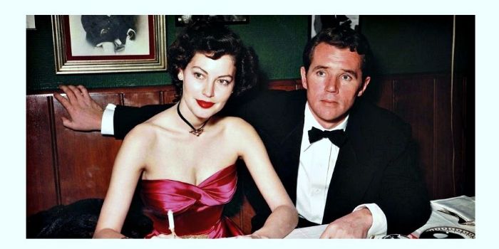 Howard Duff and Ava Gardner