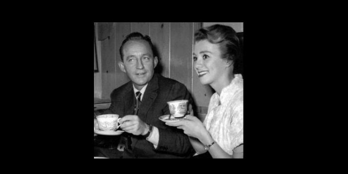 Inger Stevens and Bing Crosby