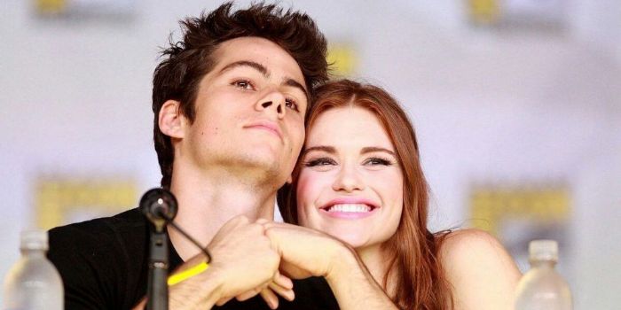 Dylan O'Brien and Holland Roden