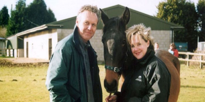 Anthony Head and Sarah Fisher