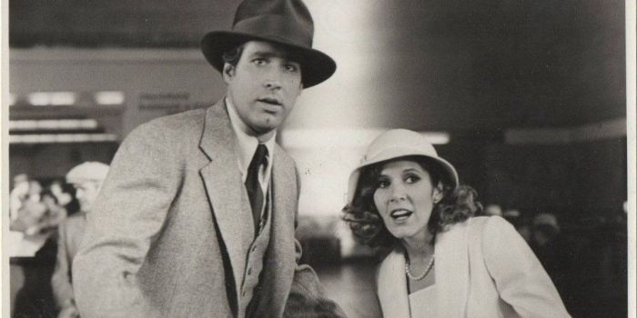 Chevy Chase and Carrie Fisher