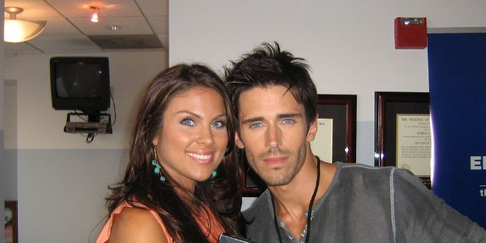 Nadia Bjorlin and Brandon Beemer