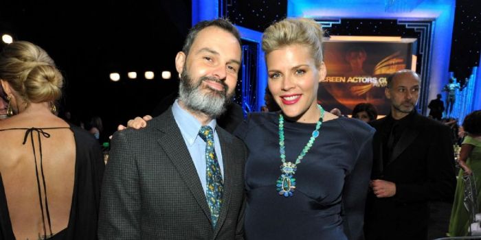 Busy Philipps and Marc Silverstein