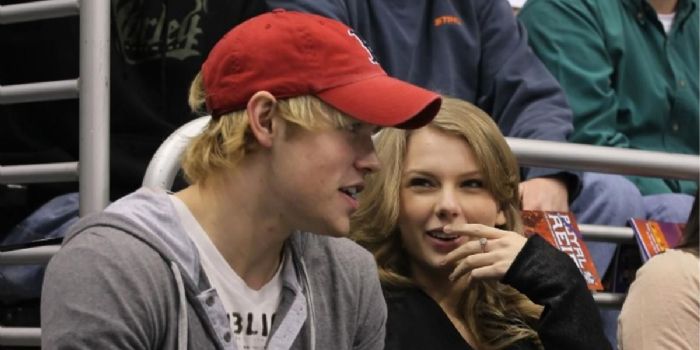 Chord Overstreet and Taylor Swift