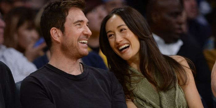 Maggie Q and Dylan McDermott