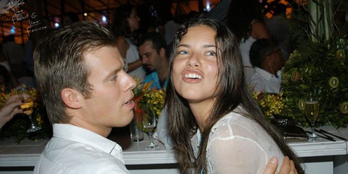 Adriana Lima and Prince Wence