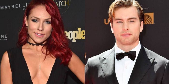 Sharna Burgess and Pierson Fode