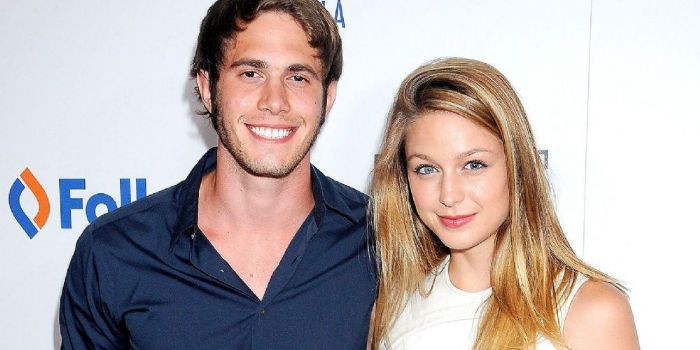 Melissa Benoist and Blake Jenner