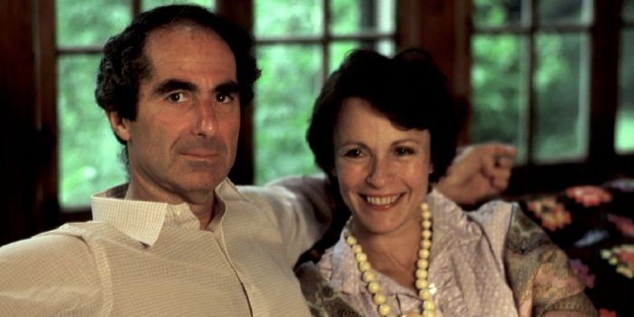 Claire Bloom and Philip Roth