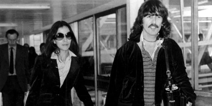 George Harrison and Olivia Trinidad Arrias