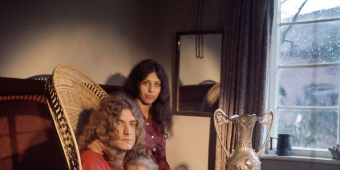 Robert Plant and Maureen Wilson