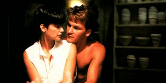 Demi Moore and Patrick Swayze