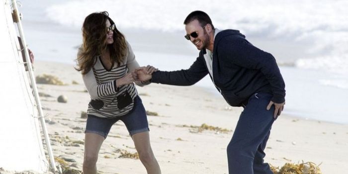 Chris Evans and Michelle Monaghan