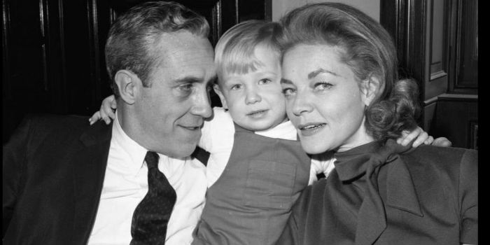 Lauren Bacall and Jason Robards