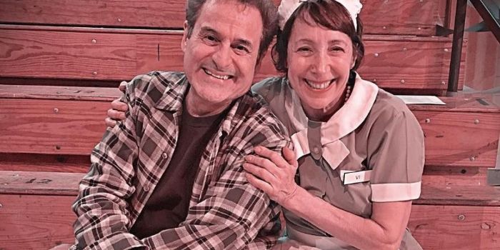 Barry Pearl and Didi Conn