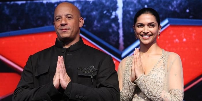 Vin Diesel and Deepika Padukone