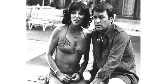 Joan Collins and Robert Wagner