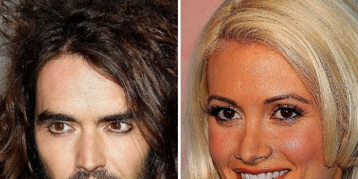 Holly Madison and Russell Brand