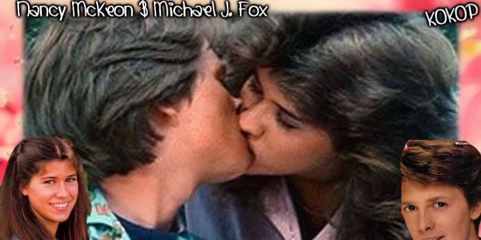 Michael J. Fox and Nancy McKeon