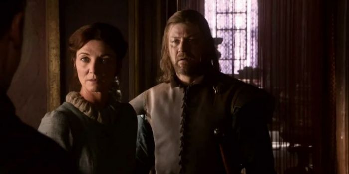 Sean Bean and Michelle Fairley