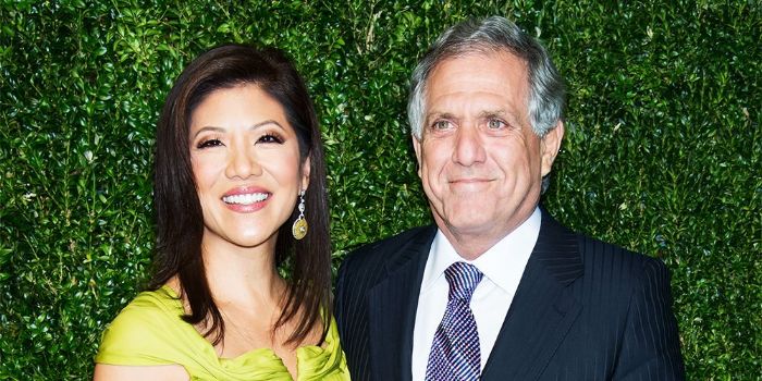 Julie Chen and Leslie Moonves