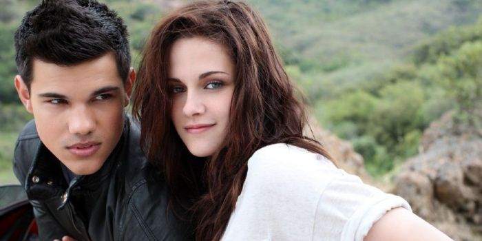 Taylor Lautner and Kristen Stewart