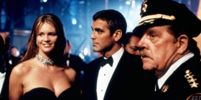 George Clooney and Elle Macpherson