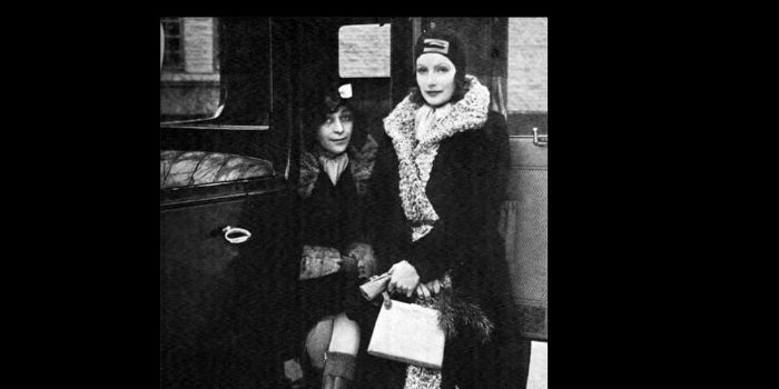 Greta Garbo and Mimi Pollak