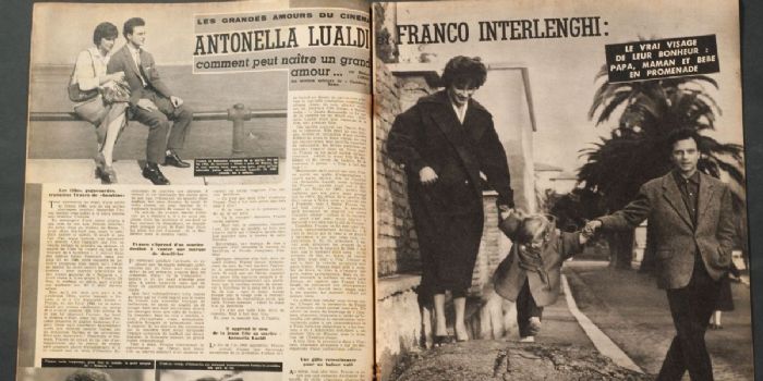 Antonella Lualdi and Franco Interlenghi