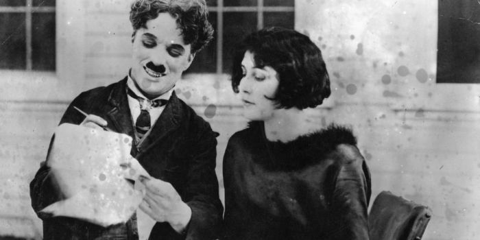 Charlie Chaplin and Lita Grey