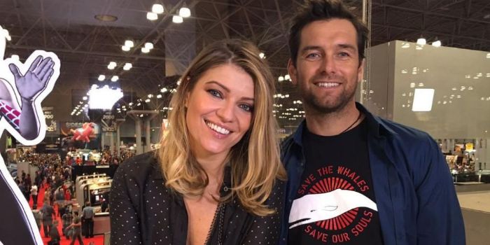 Ivana Milicevic and Antony Starr