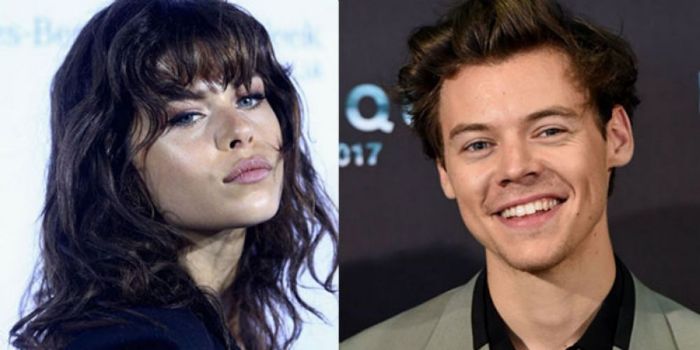 Georgia Fowler and Harry Styles