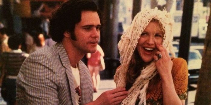 Jim Carrey and Courtney Love