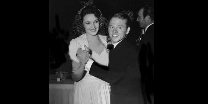 Linda Darnell and Mickey Rooney