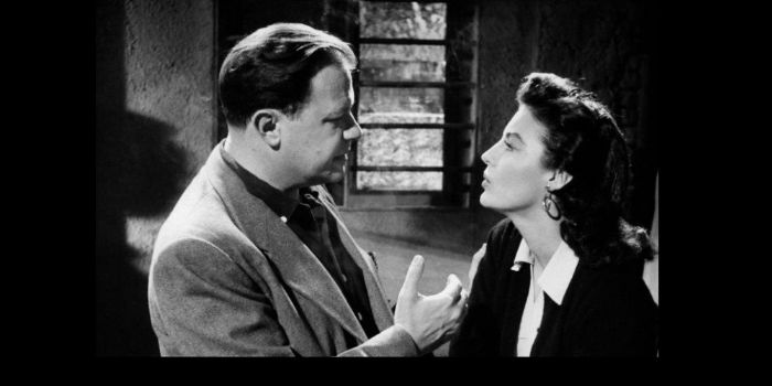 Joseph Mankiewicz and Ava Gardner