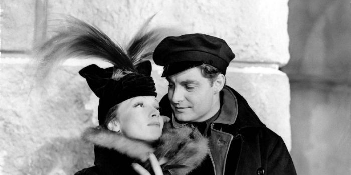 Marlene Dietrich and Robert Donat