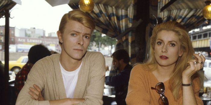 Catherine Deneuve and David Bowie