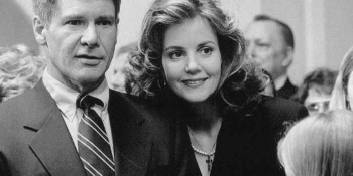 Harrison Ford and Margaret Colin