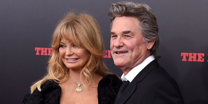 Goldie Hawn and Kurt Russell