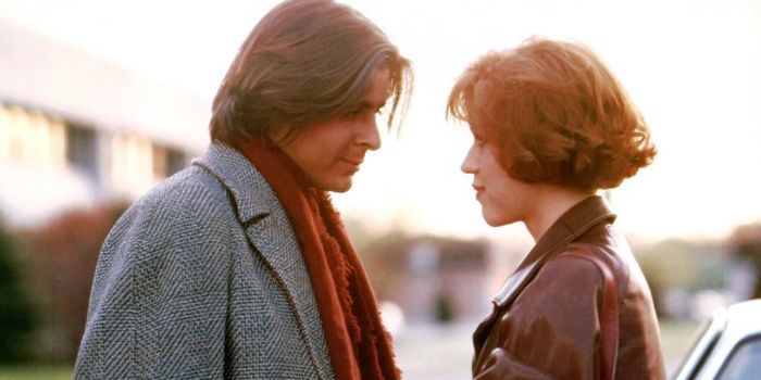 Molly Ringwald and Judd Nelson