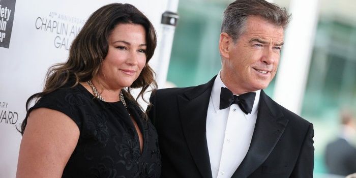 Keely Shaye Smith and Pierce Brosnan